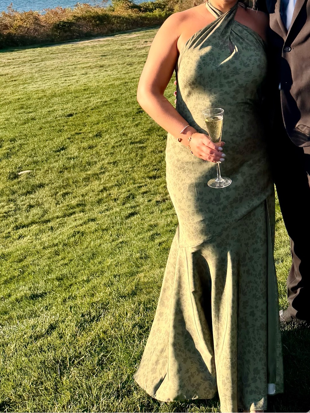 Birdy Grey Bright Martini Halter Gown